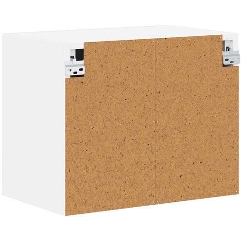  Ormar za Zid Lucca 2 pcs Bijela visokog sjaja 50 x 31 x 40 cm Slike