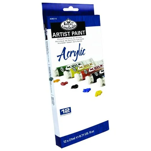 Royal & Langnickel Akrilne boje ARTIST Paint 12x21ml  (slikarski set Royal & Langnickel )