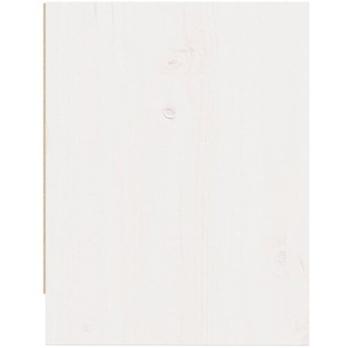  Noćni ormarići 2 kom bijeli 40x30,5x40 cm od masivne borovine Slike