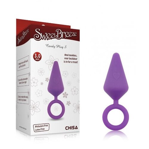 Chisa Candy Butt Plug Purple M Slike