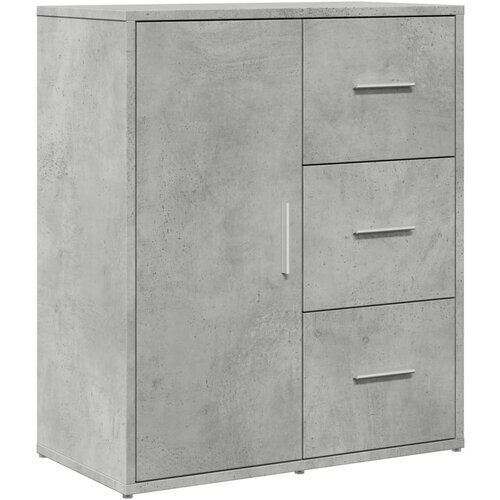 Maison Chic Komoda - Predalnik betonsko siva 60x31x70 cm inženirski les, (21720867) Cene