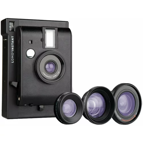 Lomography Lomo'Instant Mini + 3 Lenses Black