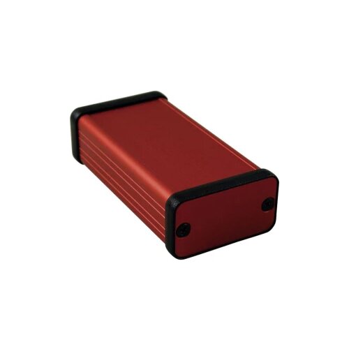 Hammond Electronics Profilno kućište, aluminij, crvena boja 80 x 45 x 25 1455D801RD 1 kom. Cijene