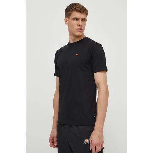 Ellesse Pamučna majica Cassica T-Shirt za muškarce, boja: crna, bez uzorka, SHR20276