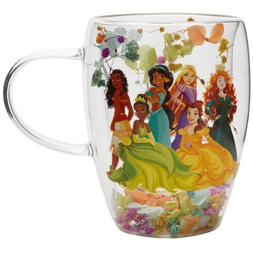 Disney Princess &Scaron;alica Princess - stakleni s osu&scaron;enim cvijećem Cijene
