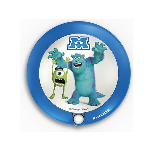 Philips monsters led zidna lampa noćno svetlo sa senzorom, plava Cene
