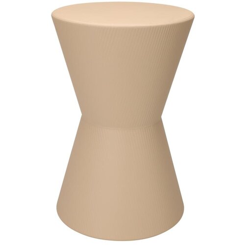  Pristavni stočić PETIT, prečnik 29 cm, bež Slike