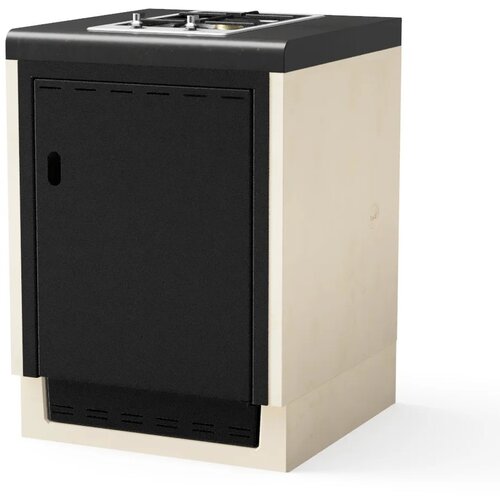 Tuozi Kitaway Modul - Plinski gorilnik PGF32G s spodnjo blendo z vrati - 61 (črna/bela) Cene