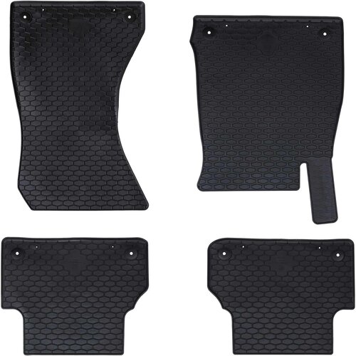  Auto tepih 4 pcs Crna Pogodno za Audi A4 B9 2015-2024 Guma Cene