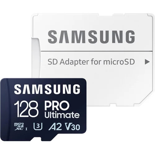 Samsung Mem. kartica SD micro SAM PRO Ultimate 128GB + Adapter MB-MY128SA/EU