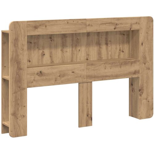  Glava kreveta s ormarićem Hrast artisan Konstrukcijsko drvo - Zanatski hrast 160 cm Cene