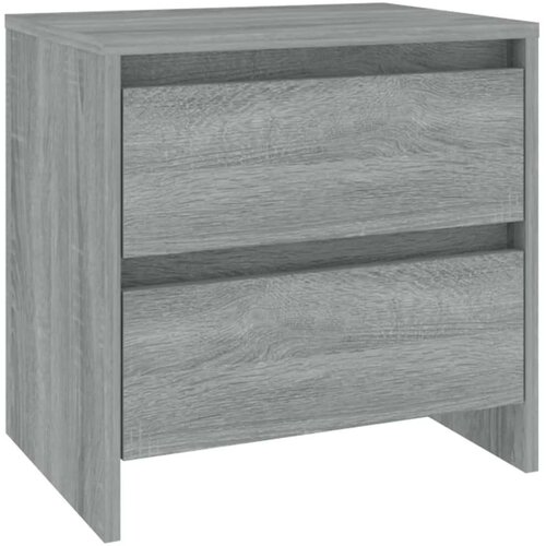 VidaXL noćni ormarić boja sivog hrasta sonome 45x34,5x44,5 cm iverica Slike