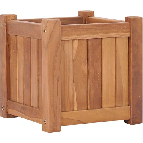 vidaXL Visoka greda 30x30x30 cm trdna tikovina Cene