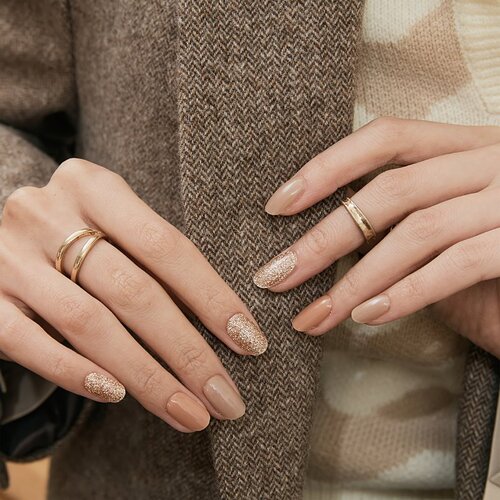 OHORA Gel Nail Sticker N Carmel nalepke za nohte odtenek ND-315 1 kos Slike