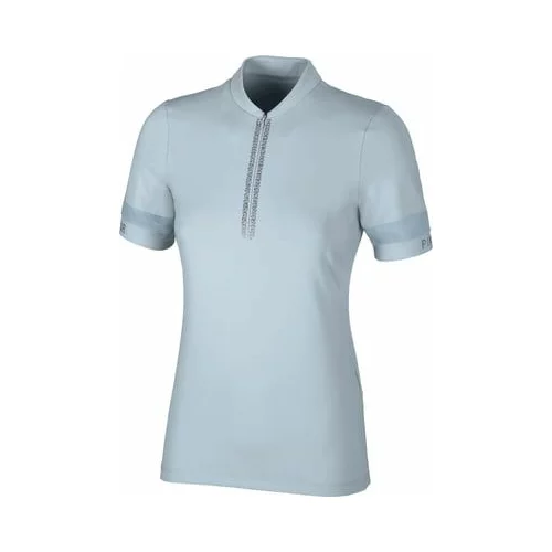 PIKEUR Majica Selection Zip Shirt, Pastel Blue - 36