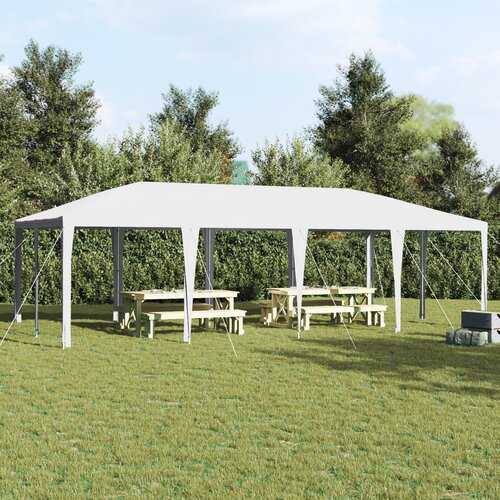 vidaXL Beli Šotor za Zabave 8x4 m PE Cene