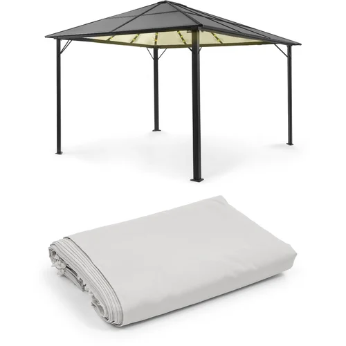 Blumfeldt Pantheon Solid Sky Ambient Solar, paviljon, 3 × 4 m, solarna rasvjeta