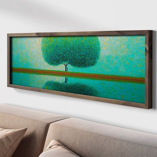 WALLXPERT LAC159-150 Multicolor Decorative Framed MDF Painting Cene