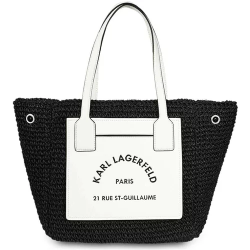 Karl Lagerfeld Nakupovalne torbe - 230W3057 Črna