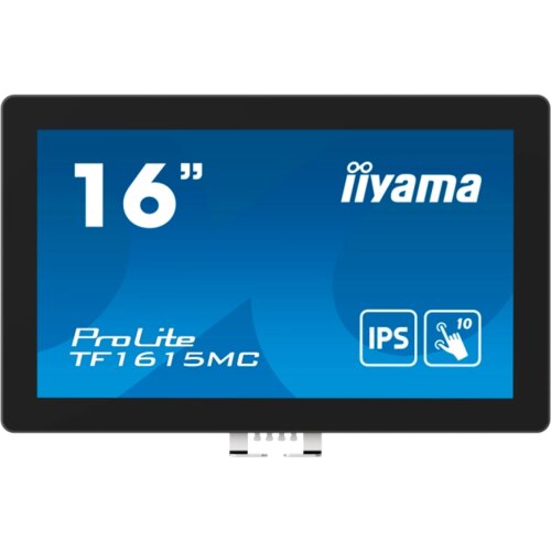 Iiyama 15,6" PCAP Bezel Free 10P Touch, 1920x1080, DisplayPort, HDMI, VGA, 405cd/m2 (with touch), USB Interface, Through Glass (Gloves) mode, External Power Adapter, MultiTouch only with supported OS, Open frame model with seal, IP65 front Cene