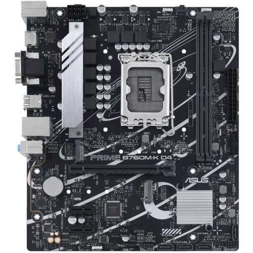 Asus PRIME B760M-K D4 Intel B760 LGA 1700 Mikro ATX Cene