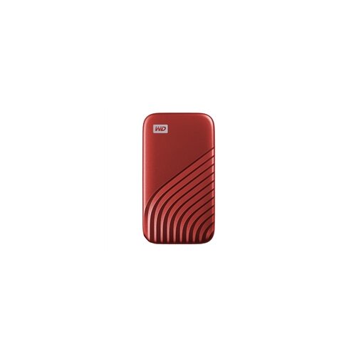 Western Digital Vanjski prijenosni disk WD My Passport SSD USB-C, 1 TB, crveni Cijene