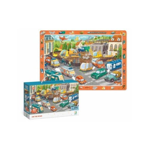  Puzzle prevozna sredstva i radne masine 80pcs ( 104/300370 ) Cene