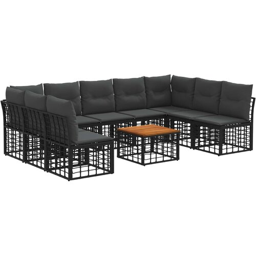  Set vanjskih sofa 11 kom. Poliester Slike