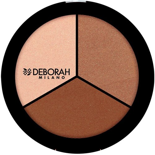 Deborah trio contouring palette light / rose skins Slike