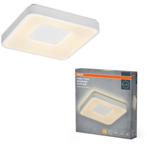 Osram LED prigu&amp;scaron;iva plafonsko svetlo ORBIS PIANA LED/24W/230V 38x38 cm bela Slike
