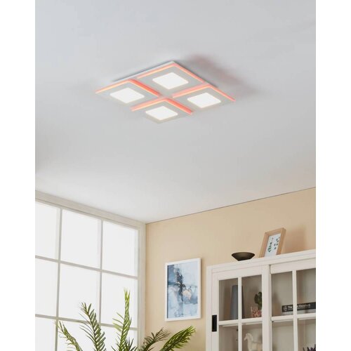 Eglo plafonjera Padrogiano-Z 900481, LED 26,2 W RGB, 45 x 45 cm, bijela Cijene