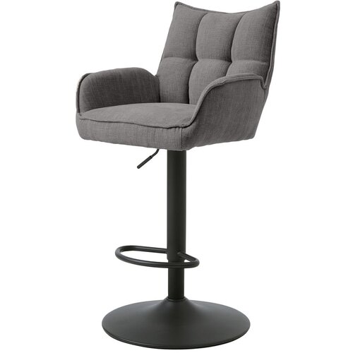 Unique Furniture Sivi barski stoli v kompletu z nastavljivo višino 2 ks Marilla – Cene