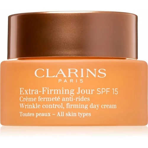 Clarins Extra-Firming Day dnevna krema za obnovo čvrstosti obraza SPF 15 50 ml