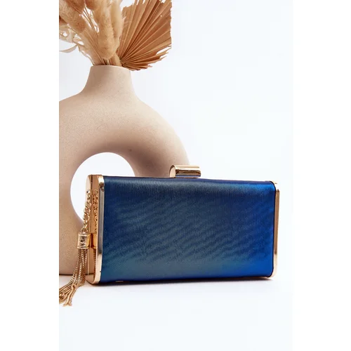  Small Formal Bag with Fringe Chionon Blue