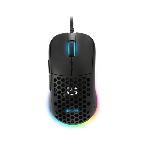 Sharkoon Miška Gamer - Light 180 Black (optična; 12000 DPI; čip Pixart PMW3360; gumbi Omron; RGB; črna) Cene