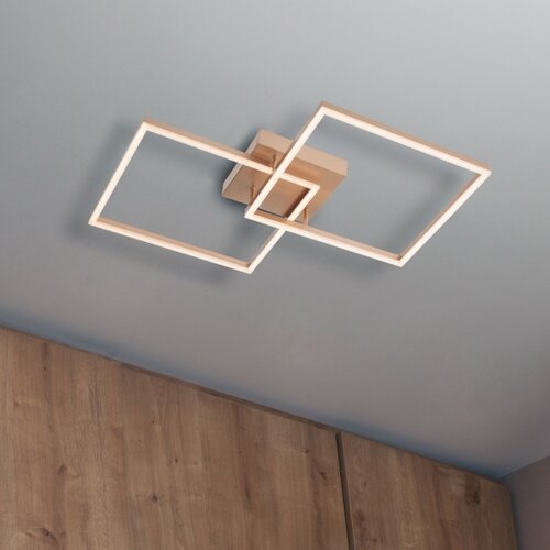 Redo 01-1643 - LED prigu&amp;scaron;iva plafonska svetiljka KLEE LED/57W/230V zlatna Slike