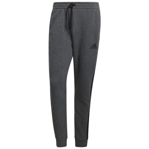 Adidas Essentials Tapered Cuff 3 Stripes Siva Slike