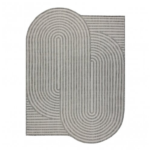 RugsX ORGANIC 2131 sisal preproga Geometric ecru / siva – naravna, moderna nepravilna oblika 200x290 cm, (5000175073) Cene