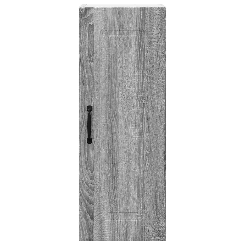  Zidni kuhinjski ormarić Zidne 2 pcs Siva Sonoma 30 x 31 x 80 cm Slike