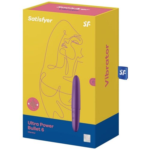 Satisfyer Vibrator Ultra Power Bullet 6, vijoličen Cene