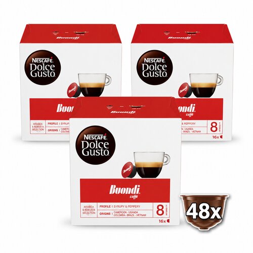 Dolce Gusto kapsule Espresso Buondi 3x112g, 48 kapsula XXL Cijene