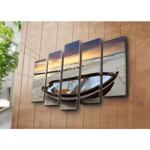 Wallity slika 5PATK-21, 70 x 105 cm, 5 delova Cene