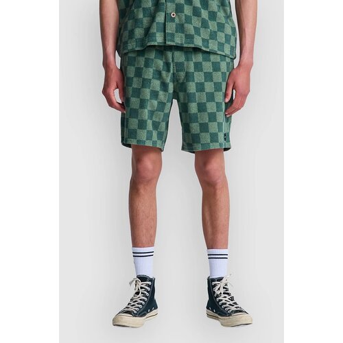 Rvca AF Checker Kratke hlace beechnut Slike
