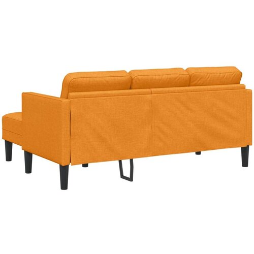  2 dijelni sofa set s jastucima tamno žuta tkanina Slike