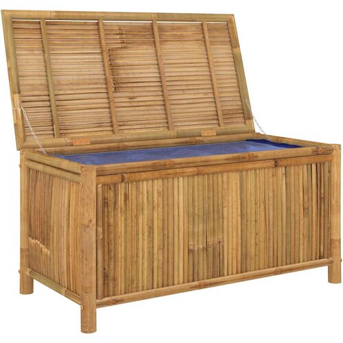  Vrtna kutija za pohranu 110 x 52 x 55 cm od bambusa Slike