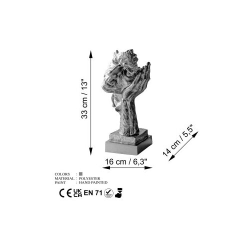 Wallxpert decorative object figura yak 030 b Slike