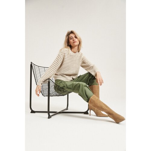 Marisse Women's Sweater L-Sw-4301 L.Beige Cene