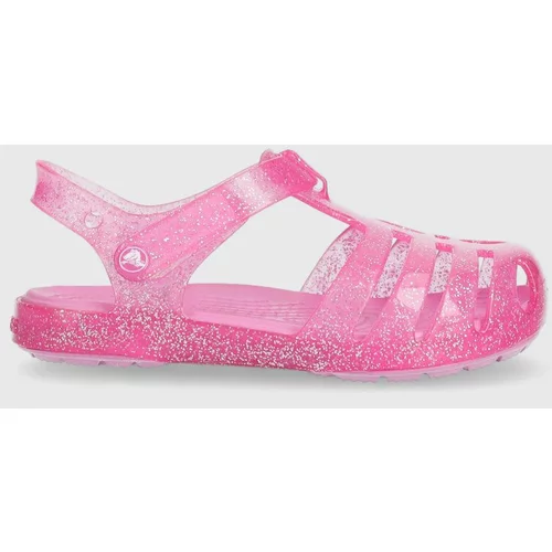 Crocs Otroški sandali ISABELLA SANDAL roza barva