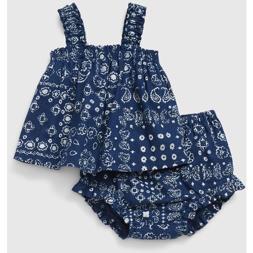 GAP Baby linen set top and shorts - Girls Slike