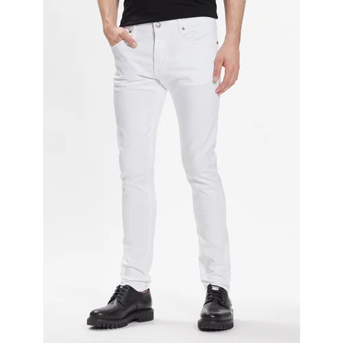 John Richmond Jeans hlače RMP23078JE Bela Straight Fit